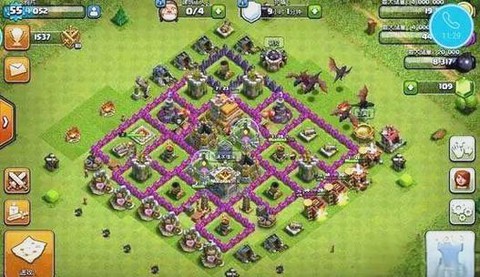 部落冲突如何发宝石