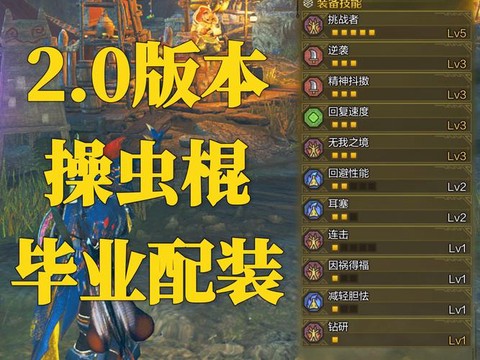 怪物猎人虫棍怎么玩