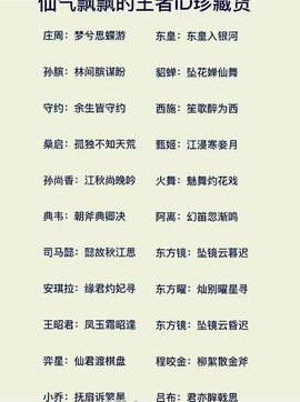 王者荣耀什么名字好听[图2]