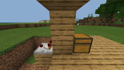 我的世界怎么做暗门