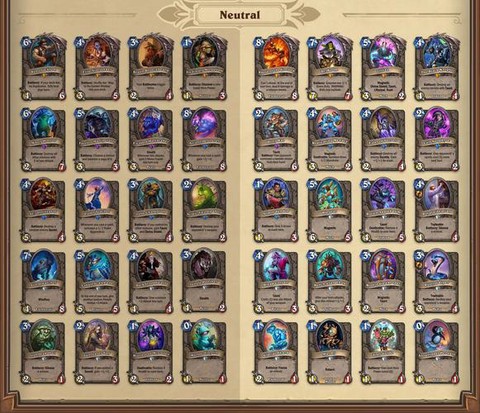 炉石传说什么卡牌最好