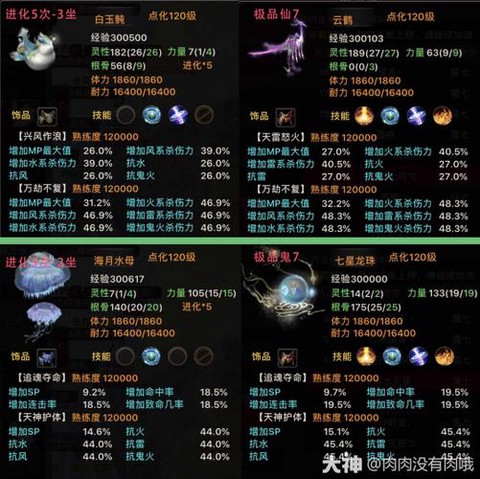 大话2坐骑属性有什么用